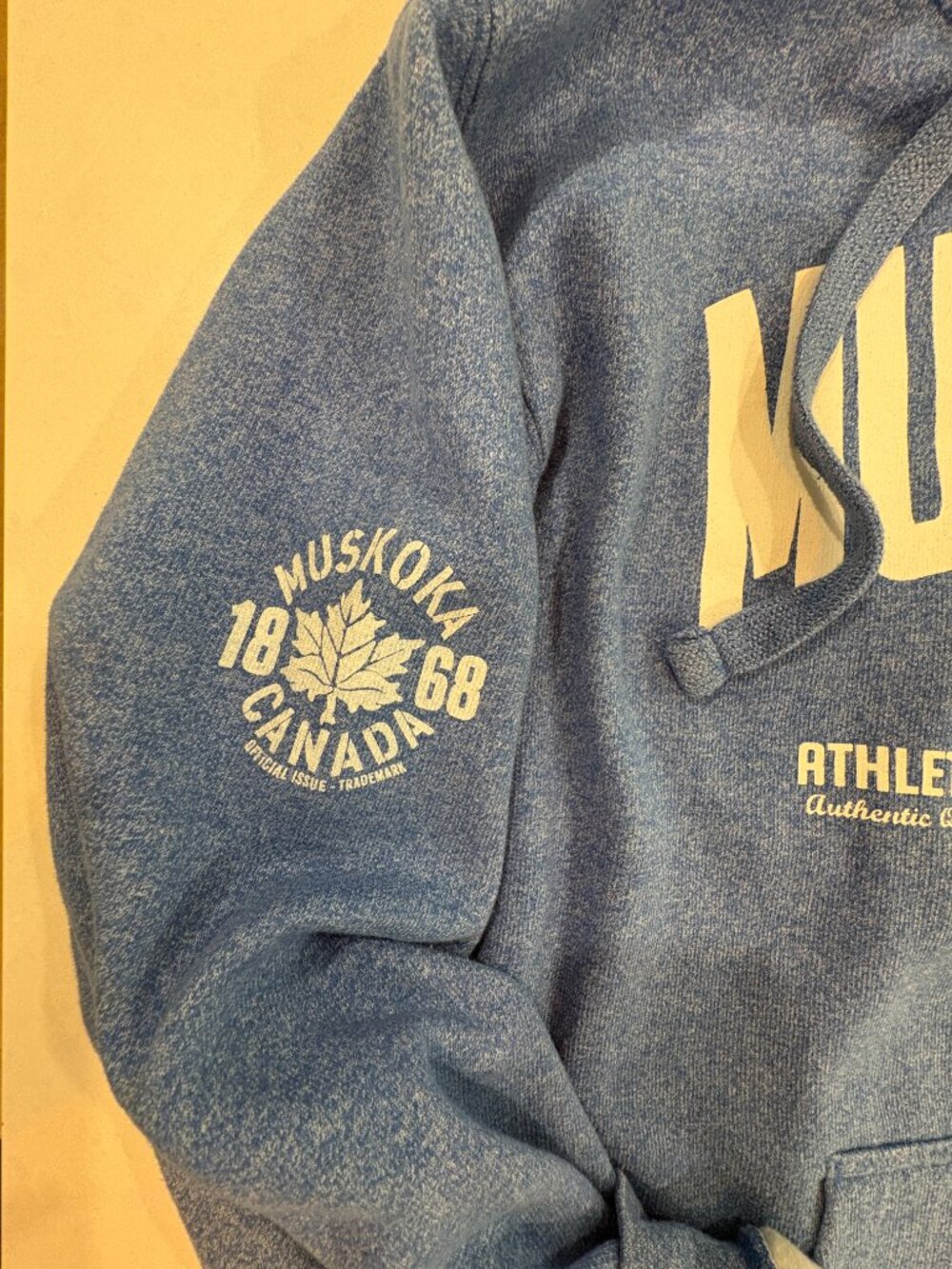 Big Bear Canada Muskoka Blue Hoodie – Size Medium - Picture 4 of 8